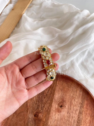 Multicolor polki bracelet