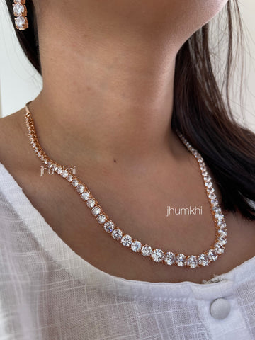 Rosegold AD mala set