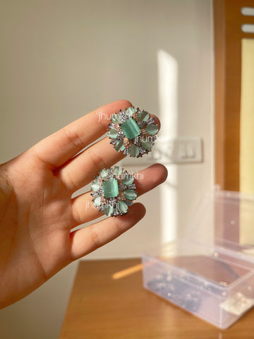 Mint statement studs