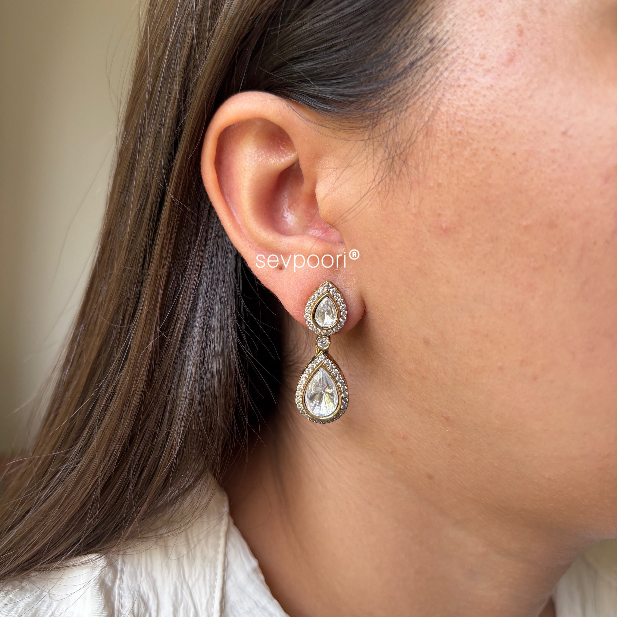 Moissanite AD Doublet