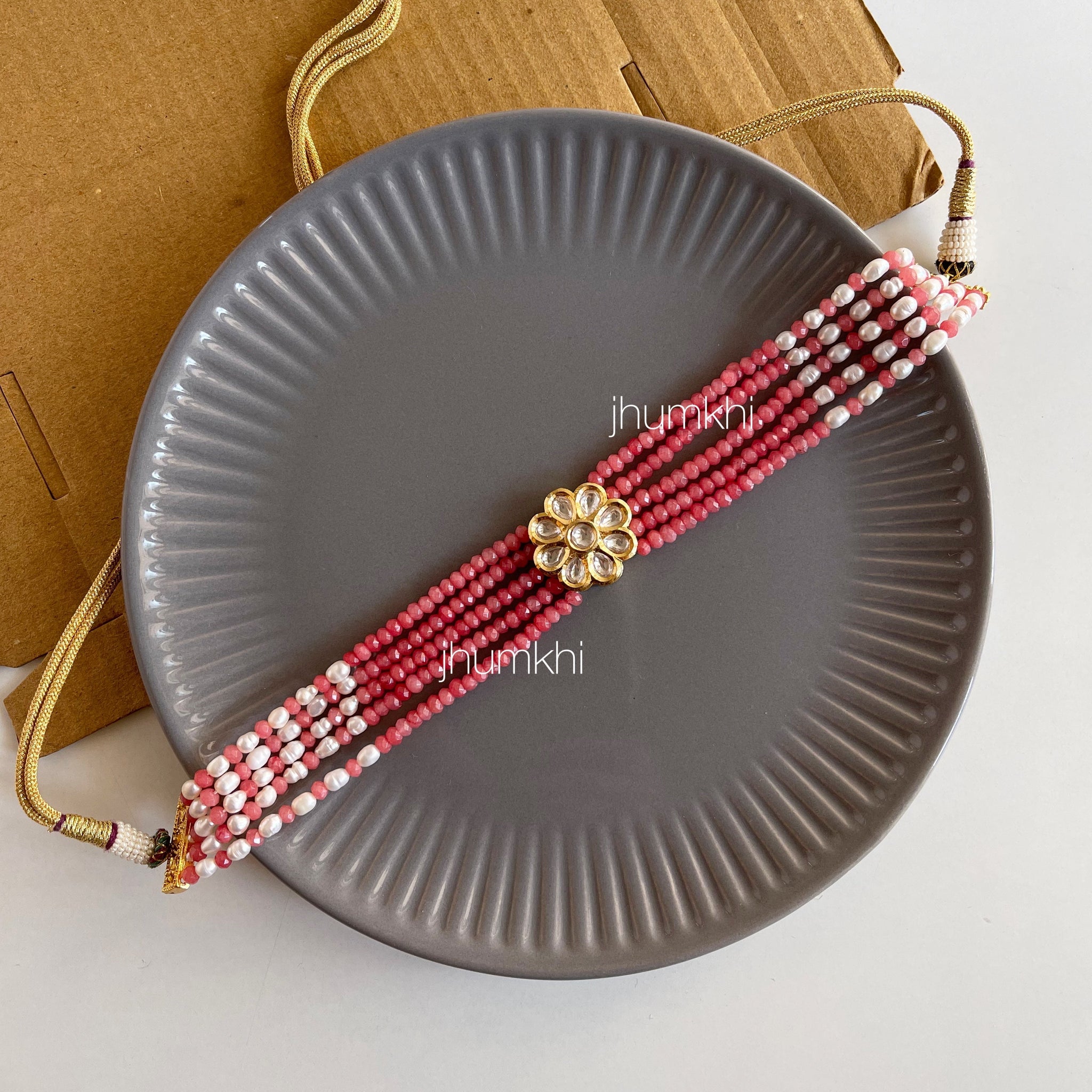 Flower Kundan Choker