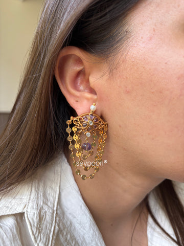 Hanging Parda Earrings