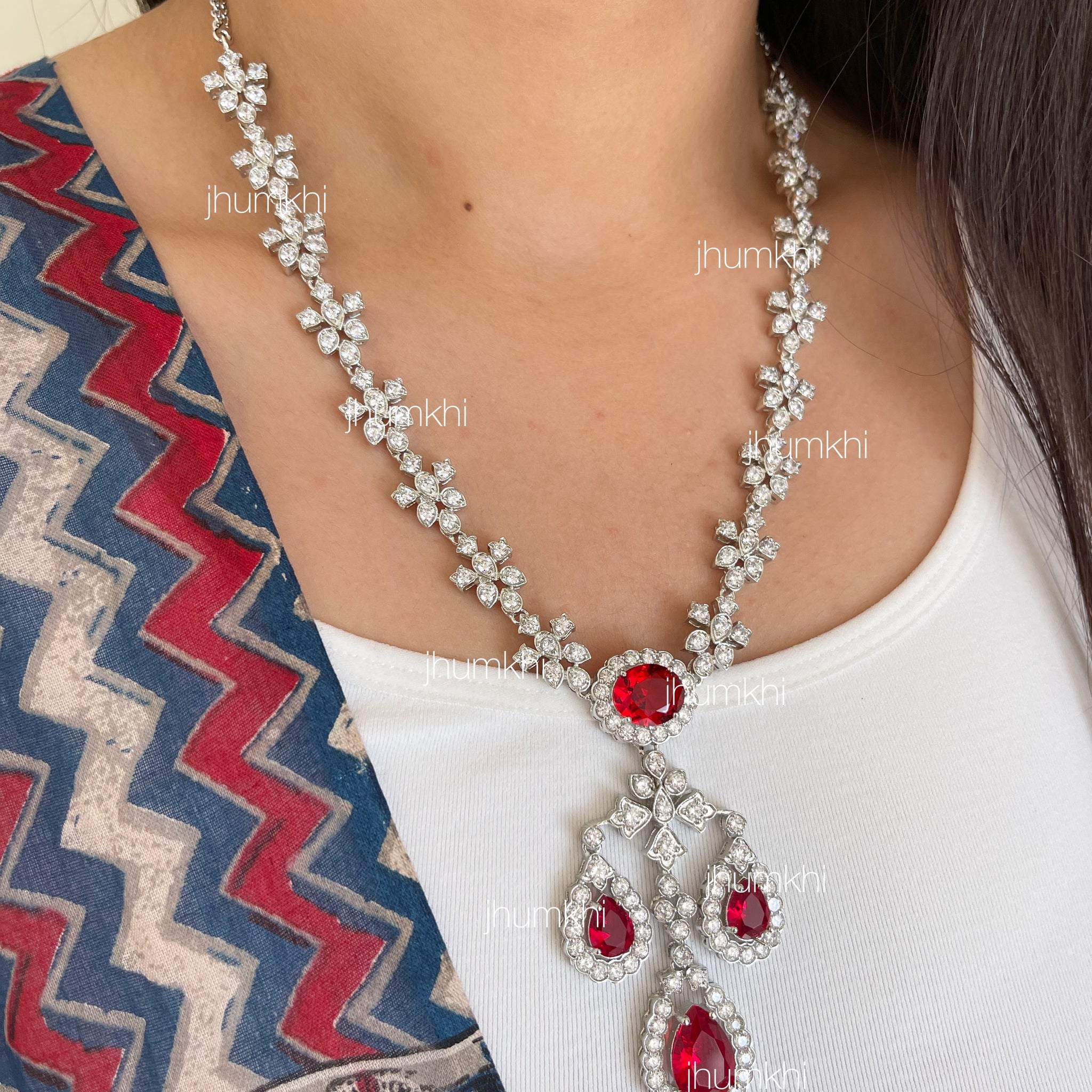 Red AD long set